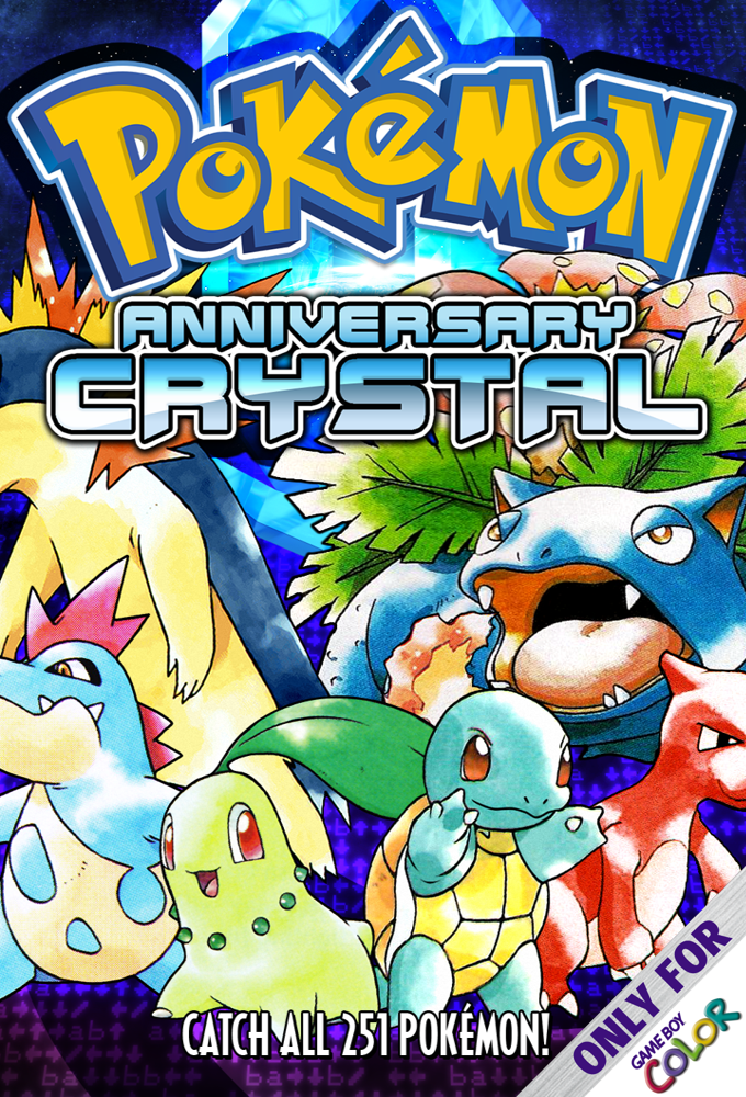 Pokémon Anniversary Crystal Poster